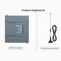 UNIVO 8km RS485 IO LoRa Módulo de Entrada/Salida Inalámbrico de 4 Canales con Interruptor Remoto MQTT para Adquisición y Transmisión de Señales a Distancia