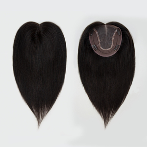 Topper de cheveux humains Remy multi-tailles pour femmes, avec clips, qualité européenne 6*7, perruque vierge, directement de l'usine pour salons et grossistes - Product Image 3