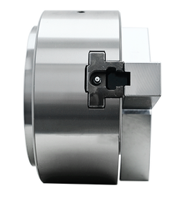 Mandril de 3 mordazas de acero con orificio pasante grande para máquina herramienta - Product Image 2