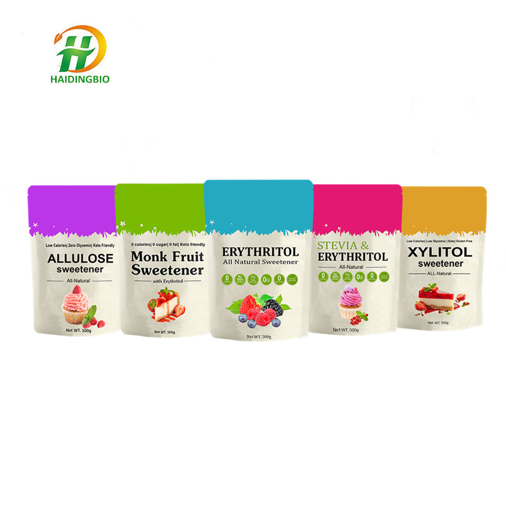 Free Sample100% Natural 100% Natural Stevia Mix Monk Fruit or Erythritol in Bulk Price Natural Sweetener