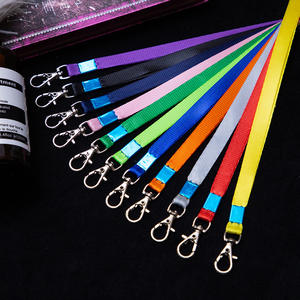 حبل قصير بمخزون للبيع بالجملة لون ملون سادة بدون شعار حد أدنى منخفض للطلب شريط طويل حبل قصير فارغ 1-حبل قصير عريض - Product Image 3