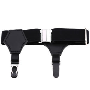 Ligueros Elásticos de Cuero PU Estilo Harajuku <span class=keywords><strong>para</strong></span> Mujer y <span class=keywords><strong>Hombre</strong></span>, Ajustables, <span class=keywords><strong>para</strong></span> <span class=keywords><strong>Medias</strong></span> y Calcetines - Product Image 3