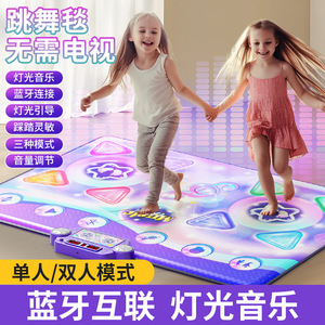 Tapis de danse sans fil pour enfants, jeu musical d'intérieur avec lumières et son, tapis de jeu pour enfants de 4 à 6 ans - Product Image 4