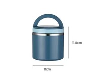 Boîte à lunch isotherme en acier inoxydable pour enfants avec logo personnalisé, récipient alimentaire micro-ondable, bol à soupe, conteneur de stockage