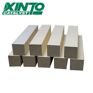 Xinto tổ ong gốm Chất nền Nickel oxide chất xúc tác TiO2 đất hiếm Cải Cách SCR denox chất xúc tác