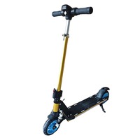 Nouvelle conception, scooter électrique pliable léger en alliage d'aluminium avec écran LCD de 6,5 pouces, batterie au lithium de 130 W, pour enfants de 6 à 10 ans
