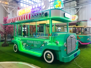 Small Fresh Green Customized Mobile Steak Selling Dining Car/environmental protection Dining Car Is on Sale - Product Image 2