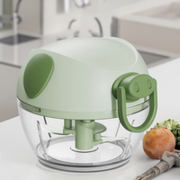 Hachoir et trancheur manuel mini en acier inoxydable, coupe-légumes et oignon écologique, hachoir à viande, couleur personnalisée pour cuisine domestique