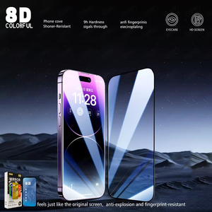 Protector de Pantalla de Vidrio Templado 8D para Tecno, Infinix, <span class=keywords><strong>Xiaomi</strong></span>, iPhone 17 - Product Image 3