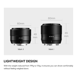 Objectif d'appareil photo TTArtisan AF 35mm F1.8 II plein format à grande ouverture, filtre 52mm, monture E en métal pour <span class=keywords><strong>Fuji</strong></span> <span class=keywords><strong>XT30</strong></span> E A7RIII ZFC - Product Image 3