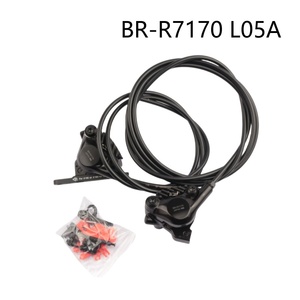 คันเบรคไฮดรอลิกสำหรับ <span class=keywords><strong>Shimano</strong></span> <span class=keywords><strong>Di2</strong></span> <span class=keywords><strong>105</strong></span> R7100 ST-R7170 BR-R7170ดิสก์เบรกคู่ควบคุม2x12S ขวาซ้าย R7170เบรคหน้า - Product Image 4