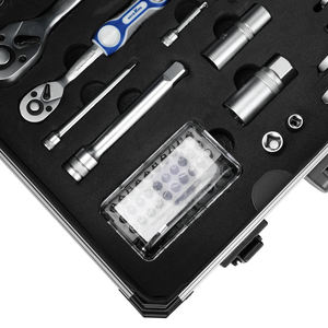 Good <span class=keywords><strong>King</strong></span> 161 pièces jeu de clés à douille de haute qualité Kit d'outils de réparation <span class=keywords><strong>AUTO</strong></span> dans un boîtier en aluminium 11612 - Product Image 6