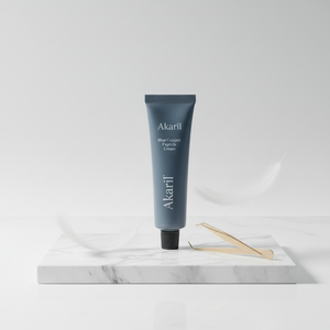 Suero Reparador Nocturno Blanqueador y Antienvejecimiento Akaril GHK-Cu con Vitamina B5, Aloe Vera, Péptidos de Cobre Azul para Recuperación Nocturna Profunda - Product Image 1