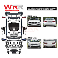 Pieza de Automóvil WRR para BMW F10 Serie 5 Actualización a Kit de Carrocería G30 G38 M5 Modificación para X5 X6 F30 E60 E90 Parachoques Delantero