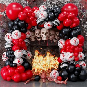 Kit d'arche de ballons Jour des Morts en latex coloré, crâne Dia De Los Muertos, BOO, Halloween, en aluminium, pour décoration d'autel de carnaval mexicain - Product Image 3