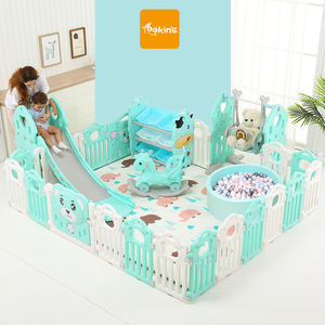 Parc en plastique pour enfants de 6 <span class=keywords><strong>mois</strong></span> à 10 ans, parc pour bébé, diapositives modernes, maison de <span class=keywords><strong>jeu</strong></span> pour tout-petits, parc d'attractions, centre commercial - Product Image 2