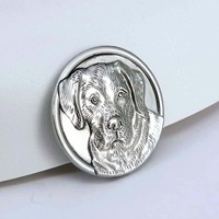 Logotipo de monedas religiosas de moneda de desafío con doble placa de Metal antiguo de Europa para monedas artesanías de metal 3D personalizadas