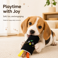 Jouet pour chien en forme de rouleau de sushi, tapis de renifflement et de distribution de friandises 2-en-1, plat et enroulable, jouet de puzzle pour chien à alimentation lente