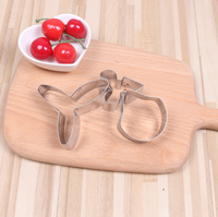 Kit de découpe de fondant en acier inoxydable pour orchidées, 3 pièces, moule de décoration de biscuits, pâte à sucre, accessoires de pâtisserie