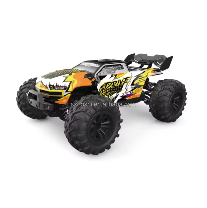 70KM/H SCY 16102 PRO High Speed RC Car 4WD with LED Headlight Off Road  Truck Brushless for Kids Toys Gifts
