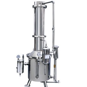 Filtro acqua distillata Ultra puro in acciaio inox torre macchina acqua distillata a vapore 50L/H - Product Image 5