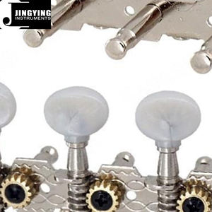 Jingying 2025 Vente en gros d'usine Tête de machine à <span class=keywords><strong>mandoline</strong></span> 4 cordes Plaque en acier A3 + Cheville ovale en plastique perle blanche Cheville de réglage de <span class=keywords><strong>mandoline</strong></span> - Product Image 6