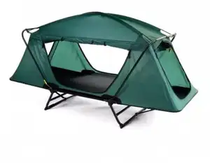 Туристическая двухслойная палатка, на 1-2 человек, водонепроницаемая, для дикой природы, кемпинга