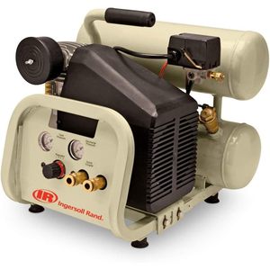 เครื่องอัดอากาศแบบทวินสแต็ค Ingersoll Rand 2 แรงม้า 4 แกลลอน แบบพกพา ใช้ไฟฟ้า 115 โวลต์ - Product Image 1