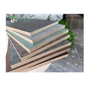 18mm nhiều lớp tre ván dăm Trắng melamine osb với bề mặt hoàn thiện