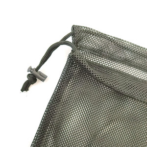 Tùy Chỉnh Nylon Lưới Giặt Dây Kéo Tote Túi Bãi Biển Bơi Đồ Chơi Bóng Thiết Bị Thể Thao Lưu Trữ Kéo Chuỗi Pouch Với Carabiner Clip - Product Image 6