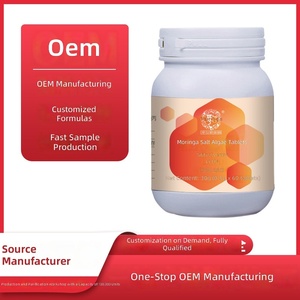 Comprimés de Moringa Naturel et d'Algues Salées pour une Meilleure Densité Osseuse 0,5g <span class=keywords><strong>60</strong></span> Comprimés pour Personnes d'Âge Moyen et Âgées - Product Image 1