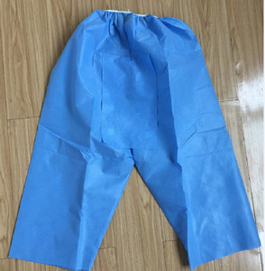 Pantalon de coloscopie jetable à entrejambe ouvert, style jupe, pour examen, unisexe, en tissu non tissé, pour usage en salon, GZ RTS, commande en gros mixte - Product Image 3