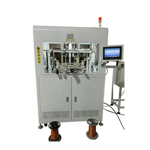 High Production Transformer Ferrite Core 0.5 - 2 Mm Copper Wire Toroidal Choke Winding Machine for Two Phase Common Mode Choke