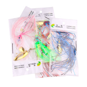 Hengjia Spinnerbait da Pesca 11g a Pale Multiple Esca per Spigola e <span class=keywords><strong>Luccio</strong></span> - Product Image 6