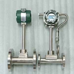 Thông minh độ chính xác cao thép không gỉ Vortex lưu lượng kế OEM tùy chỉnh DN25 DN50 Air Flow <span class=keywords><strong>Meter</strong></span> gas hơi nước lỏng đo lường - Product Image 2