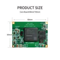Scheda Core MLK-CA04-100T/200T AMD(Xilinx)Artix-7 XC7A100T/XC7A200T con 256Mbit FLASH e 1GB DDR3L 800Mbps*32bit