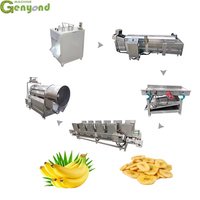 Vente chaude de machines à fabriquer des chips de banane à petite échelle, usine de transformation de bananes, ligne de production de chips de banane