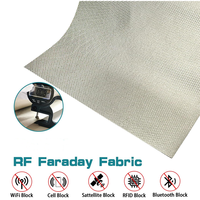 Tissu de blocage de Signal de qualité militaire en tissu Faraday antistatique et RFID/Bluetooth/WiFi/GPS/5G de protection pour la maison et la voiture