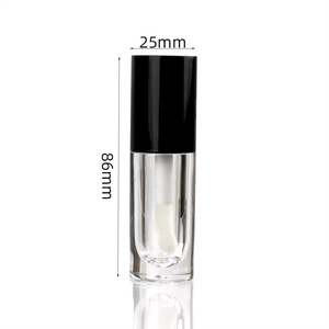 Oferta Especial MLM: Tubo de Brillo Labial de Plástico de 6ml con Aplicador de Brocha, Envase para Aceite Labial, Empaque Cosmético de Marca Privada, Personalizable OEM - Product Image 5