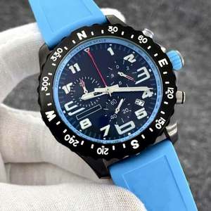 Nuevo Reloj de Cuarzo para Hombre con Diamantes VS, Reloj Deportivo de Moda para Buceo, Correa de Cuero, Resistente al Agua ATM, Luminoso, Vintage, para Parejas - Product Image 1