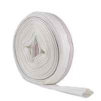 Tuyau d'incendie en toile de polyester tressé en PVC de 1 à 8 pouces, résistant à l'usure et aux chocs, pour usage agricole et de jardin, vente en gros