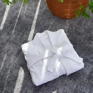 Peignoir en tissu éponge de coton 5 étoiles - Longueur longue, absorbant, séchage rapide, unisexe, peignoir <span class=keywords><strong>pour</strong></span> couples, vêtements de détente <span class=keywords><strong>pour</strong></span> adultes, toutes saisons - Product Image 4
