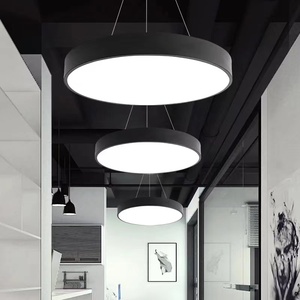 โคมไฟระย้าทรงกลมสีดำสีขาวแบบแขวนโคมไฟระย้าสไตล์ทันสมัยโคมไฟระย้าสไตล์นอร์ดิก - Product Image 5
