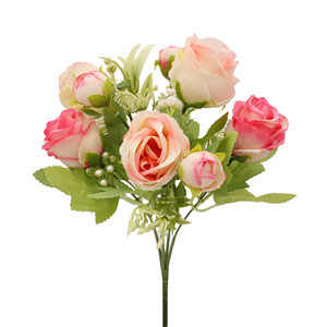 Fournisseur de la Chine Vente <span class=keywords><strong>en</strong></span> gros de fleurs de cerisier personnalisées Bouquet de fleurs artificielles Décoration de table de mariage - Product Image 3