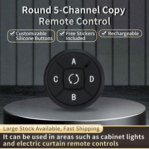 Télécommande RF universelle à 5 canaux, télécommande RF de copie, interrupteur de télécommande RF, taille mini, portable, OEM ODM - Product Image 2