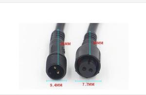 Водонепроницаемые соединители QUANWEI (2, 3, 4 контакта) M8, M10, M12: штекеры и гнезда для светодиодных лент, аккумуляторов и наружного освещения - Product Image 2