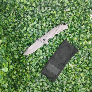 Couteau tactique multifonctionnel entièrement en acier inoxydable, couteau de camping multi-usages, couteau de survie pour la forêt et la jungle avec trou pour cordon - Product Image 6