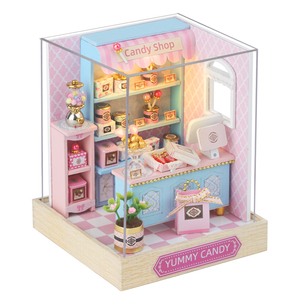 Cuteroom Miniatures DIY Mini Maison Série QT Boutique de nouilles Sakura Bonbons délicieux Atelier Beatific Heure du café - Product Image 3