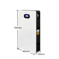 Sistem Penyimpanan Energi Surya LiFePO4 15kWh - Baterai Hybrid Siklus Dalam 48V/51.2V 280Ah dengan Rating IP55, Antarmuka CAN yang Dapat Ditumpuk, 8000