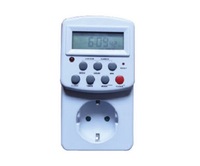 Minuterie numérique Programmable 24 heures minuterie mécanique interrupteur prise de courant